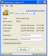 Screenshot - FlashDrive Crypto