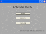 The Screenshot of LASTBID