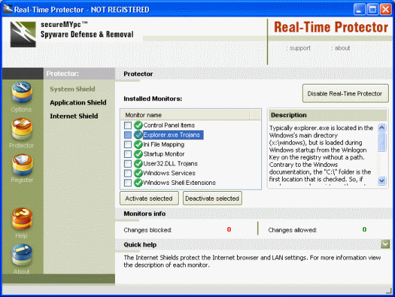Screenshot - Main Informartion