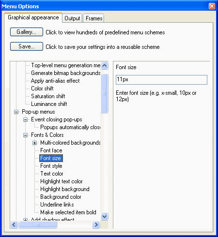 DHTML Menu Studio Professional Edition