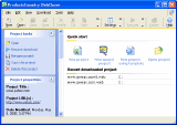 The Screenshot of WebCloner Pro Offline Browser