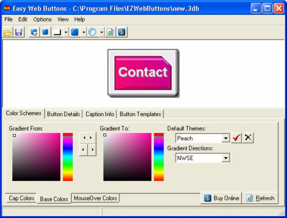 The Screenshot of Easy Web Buttons