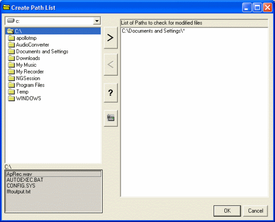 create path list