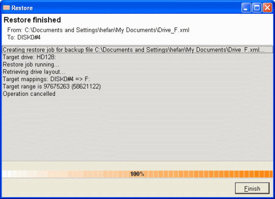 DriveImage XML