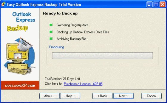 OutLook Express Backup