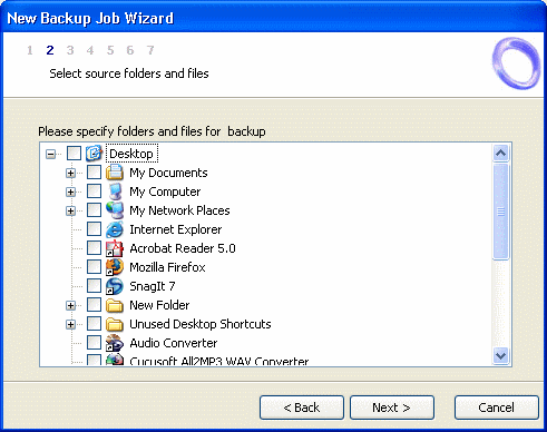 Select source file