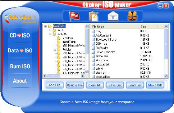 Okoker ISO Maker