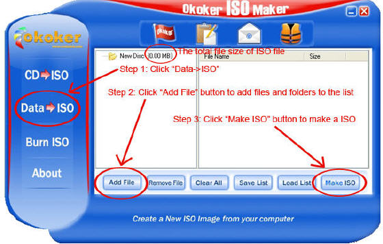 Okoker ISO Maker
