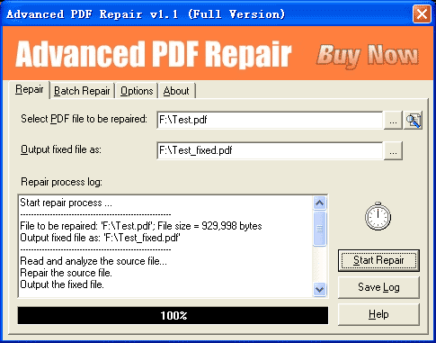 Advanced PDF Repair