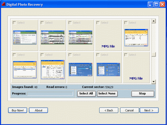 Data recovery - digital photo recovery