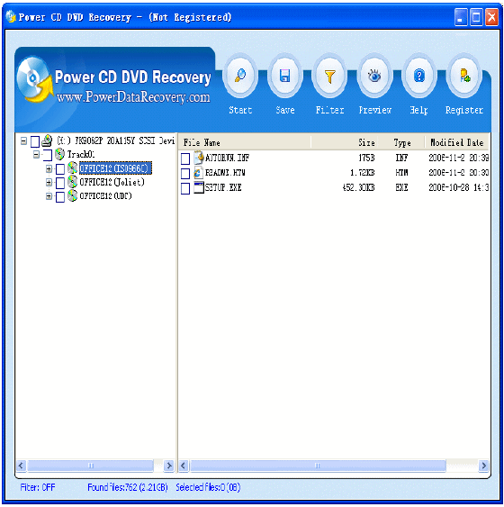 Power CD DVD Recovery