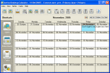 Main window of Active Desktop Calendar