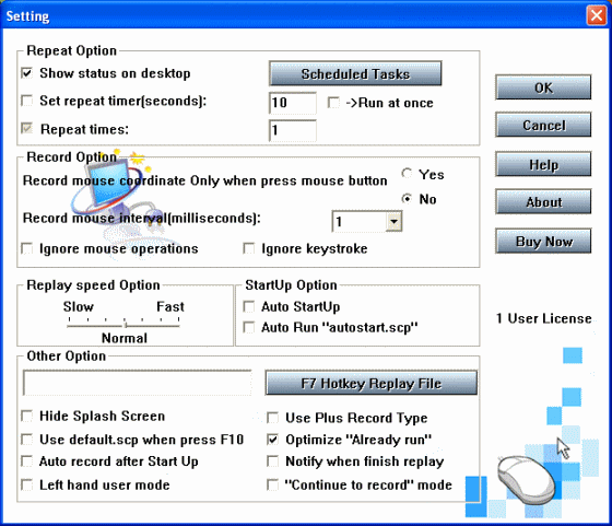 Screenshot of Auto Macro Recorder