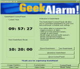 Screenshot - GeekAlarm