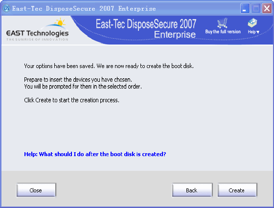 Screenshot - After selecting