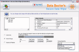 Main window - Secure data wiper