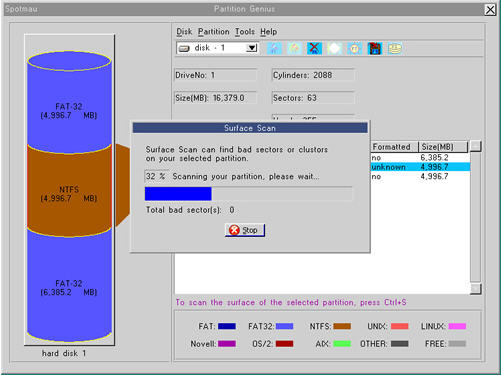 Spotmau Partition Genius