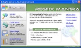The main window of RegFix Mantra