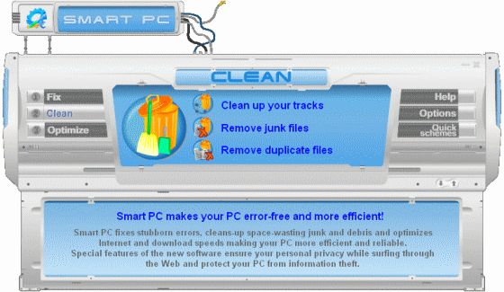 The Screenshot of Smart PC