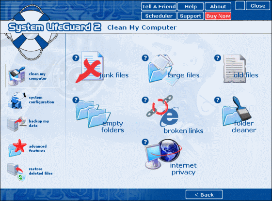 Clean My Computer function