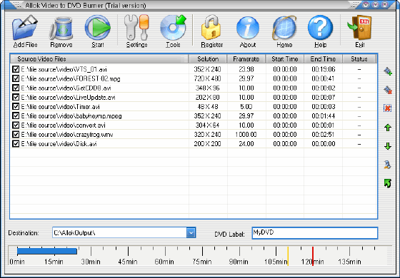 Allok Video to DVD Burner