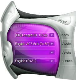 iSofter DVD to iPod Converter  - Input settings