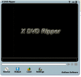 Main window of X DVD Ripper