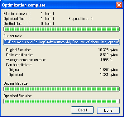 optimize flash, manipulate flash