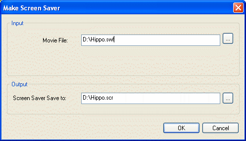 make screen saver - Liatro SWF Decoder