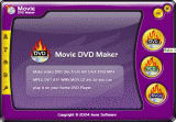 Movie DVD Maker - Main interface