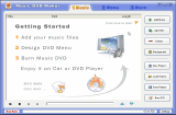 Music DVD Maker
 - Main interface