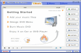 Music DVD Maker
 - Main interface