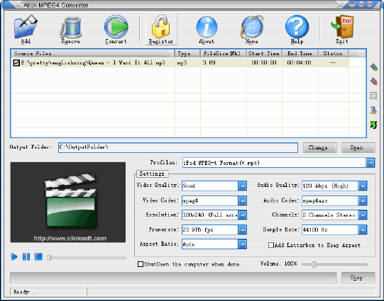 Add files to convert