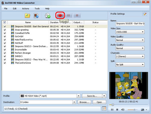 ImTOO HD Video Converter - guide & faqs