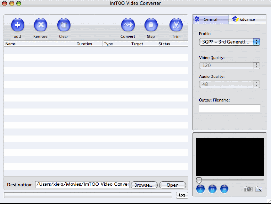 ImTOO Video Converter for Mac 