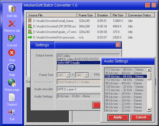 MedianSoft Batch Converter