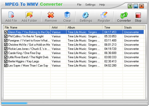 MPEG To WMV Converter