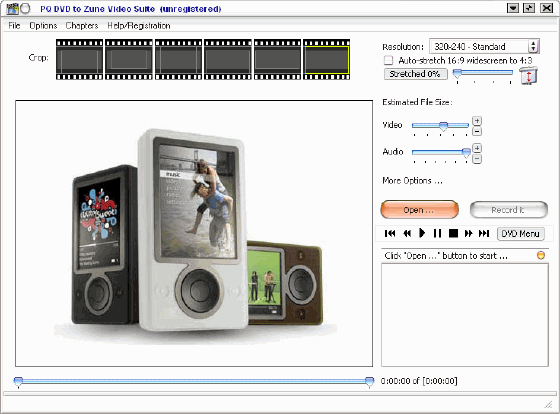 PQ DVD to Zune Video Suite