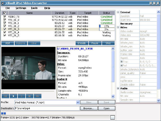 Xilisoft iPod Video Converter