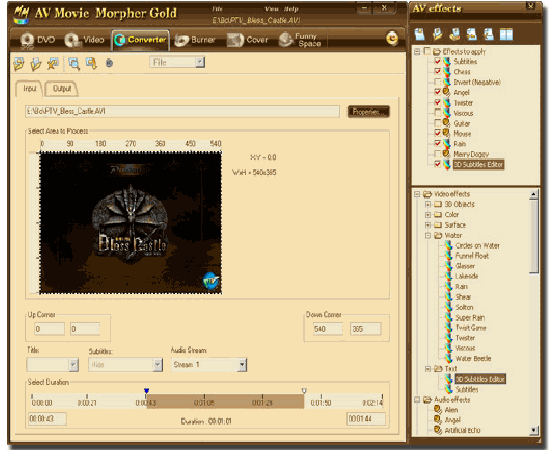 AV Movie Morpher Gold