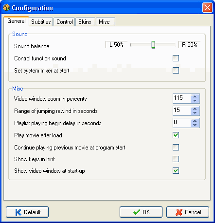 Configuration - HDX4 Player