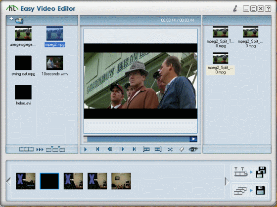 The Screenshot of Easy Video Editor