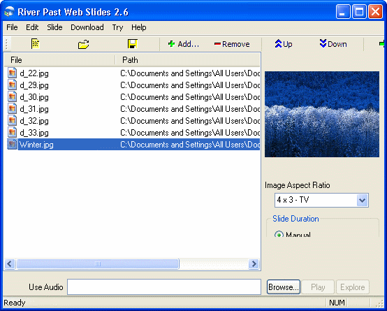 Screenshot - Main Interface