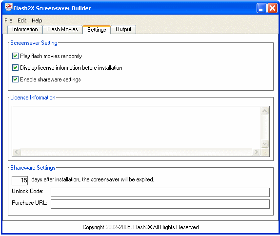 Screenshot - Setting