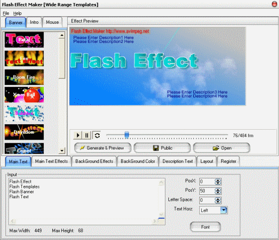 Screenshot - Main Information
