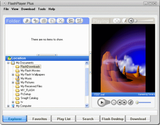 Screenshot - Explorer