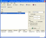 The Screenshot of Log Analyzer.