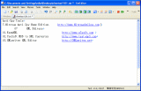 The Screenshot of EmEditor.