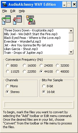 AudioAlchemy WAV Edition