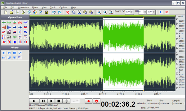 DanDans Audio Editor